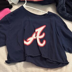 Atlanta Braves Cropped Tshirt